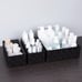 Small Black Baskets Cube Bin Container Tote Organizer Divider for Drawer