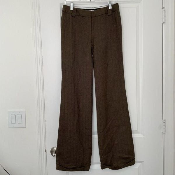 Adam Lippes Wool Wide Leg Pants Size Size 4