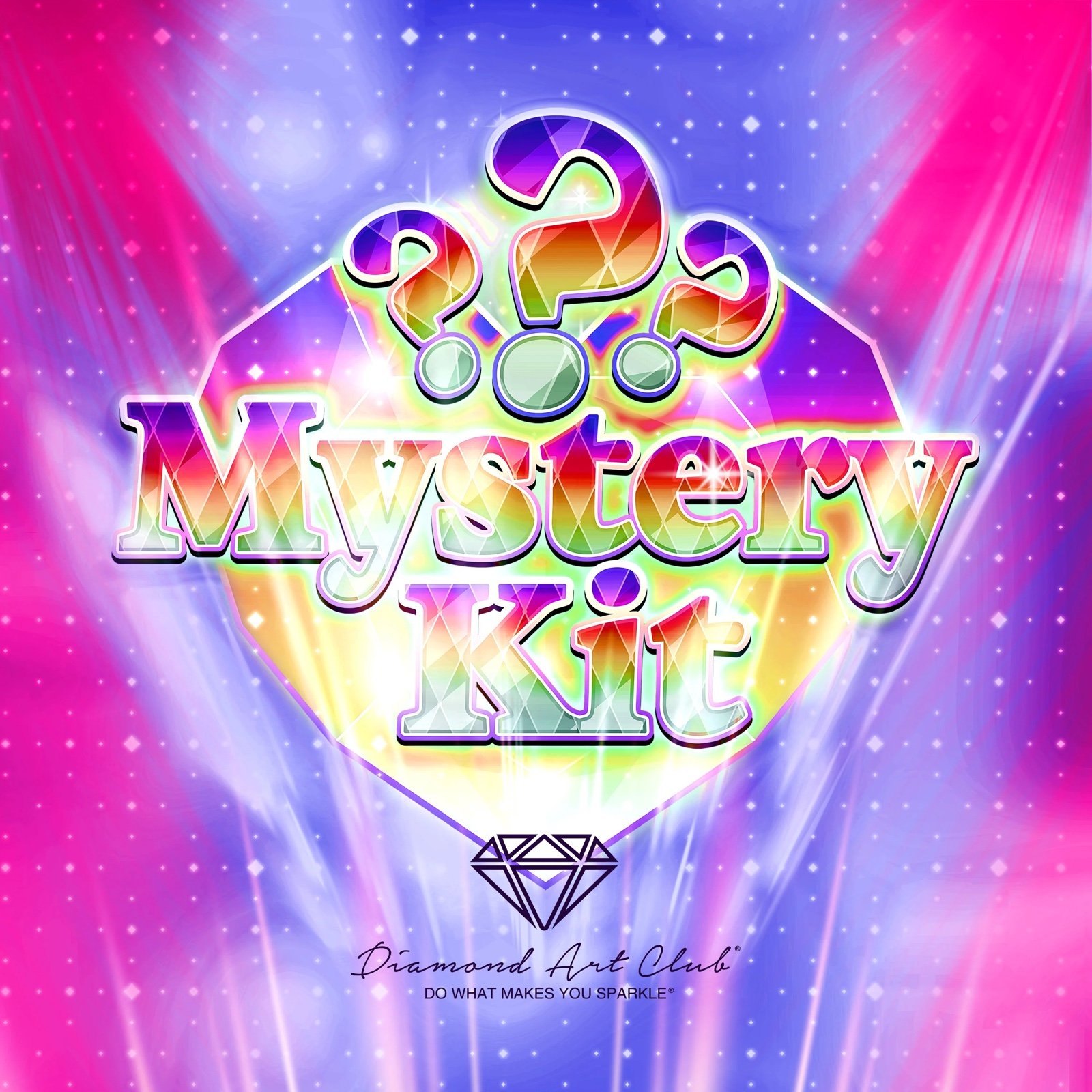 Diamond Art Club MYSTERY KIT #80 - ABSTRACT (LANDSCAPE) By Peggy Collins DP Kit