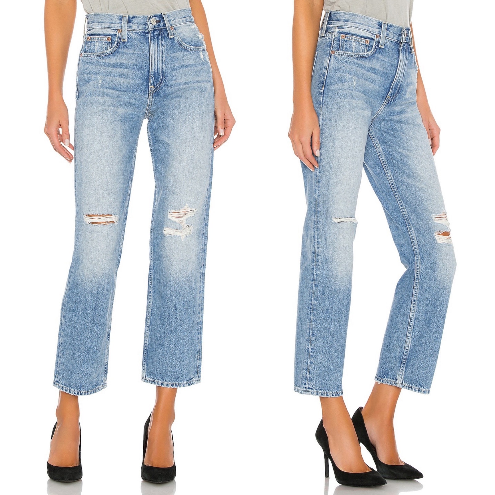 TRAVE Riley 90's Straight Jeans