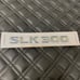 SLK300 Chrome 3M Mercedes Rear Trunk Emblems Logo Badge Letter Number