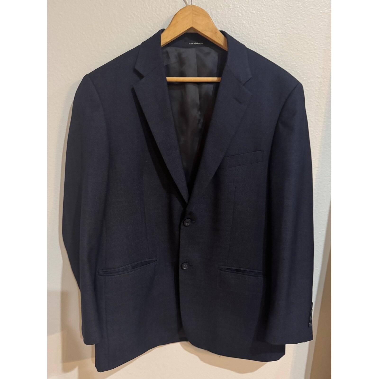 Joseph & Feiss Wool Blazer Two Button Sport Coat Business 40 Short