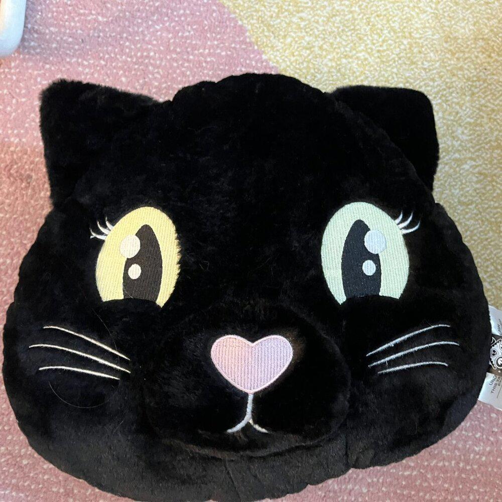 Dolls Kill Home EXCLUSIVE cat head pillow