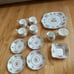 Royal Albert Petit Point Pattern English Fine Bone China lot