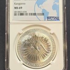 2023-P Australia S1 Kangaroo MS 69