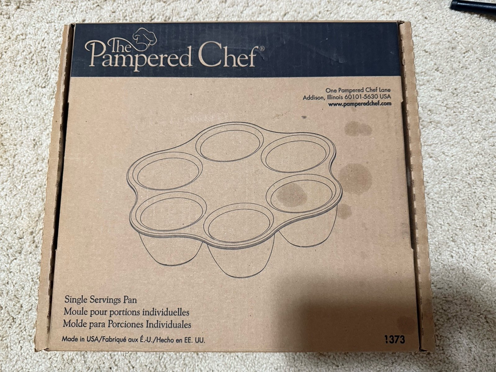Pampered Chef Single Serving Pan 1373