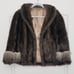 Regina Glenara by Glenoit Faux Mink Fur Shrug Cape Wrap Vintage Old Money Luxury