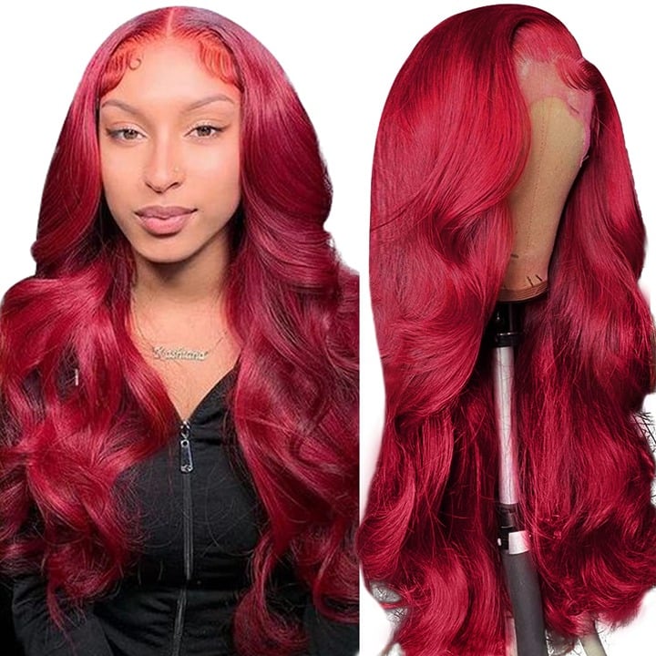 human hair lace front wigs