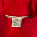 Red cashmere womens sweater