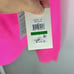 NWT DKNY SPORT Women's Designer Super Soft Hot Pink Hoodie w Black Logo L