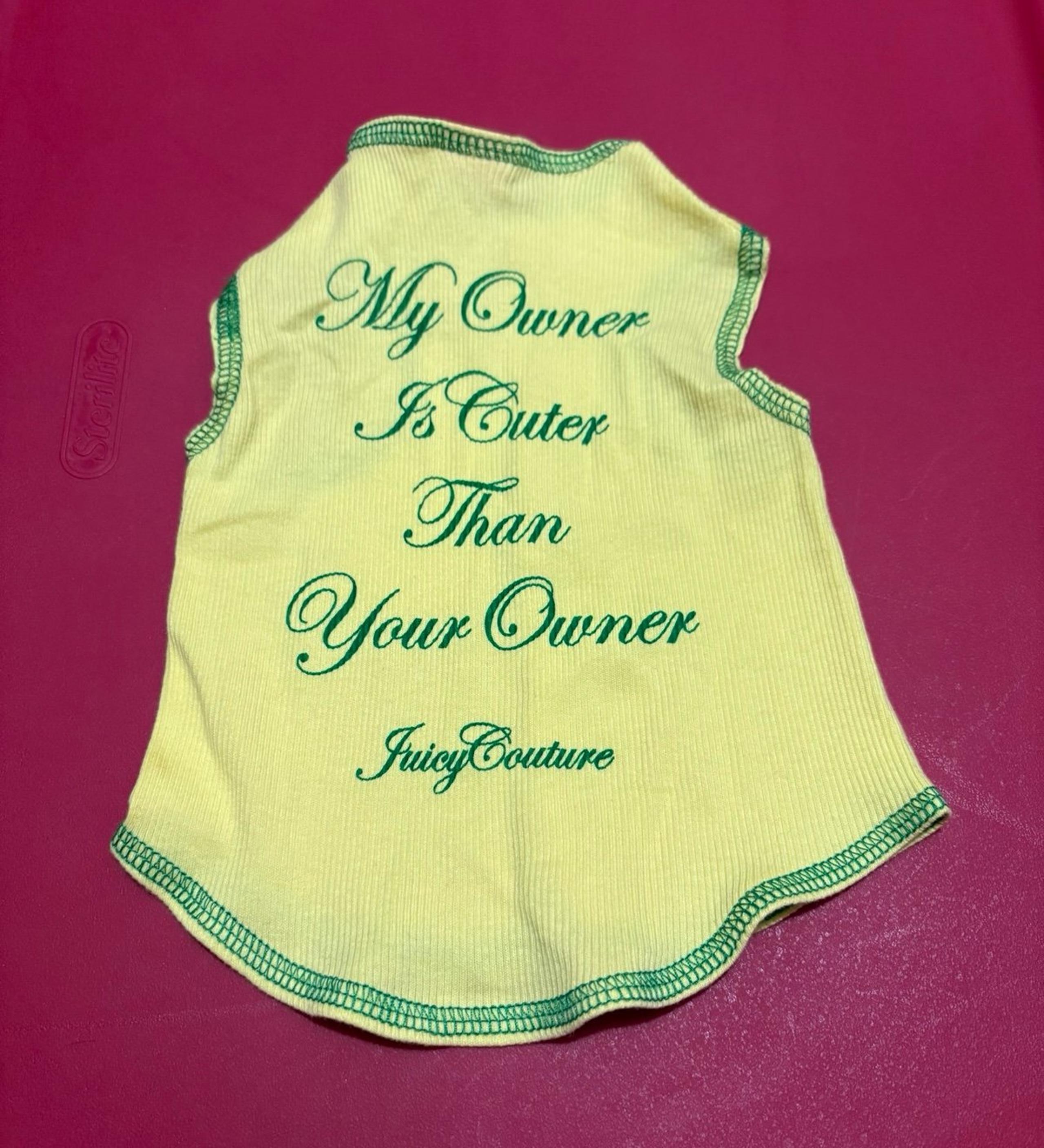 NWT Vintage Juicy Couture  dogs tee