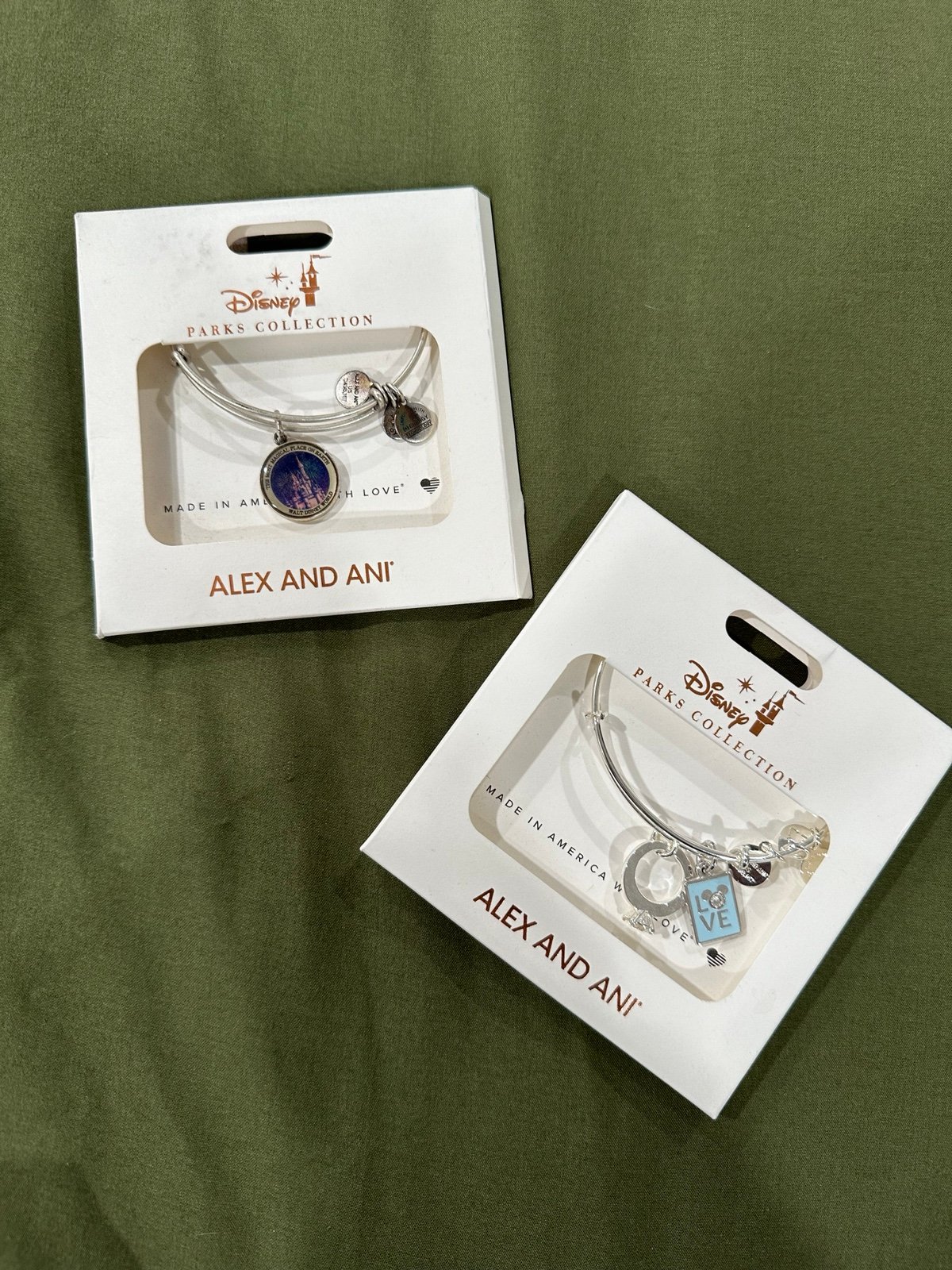 Disney Parks Alex and Ani Bracelets