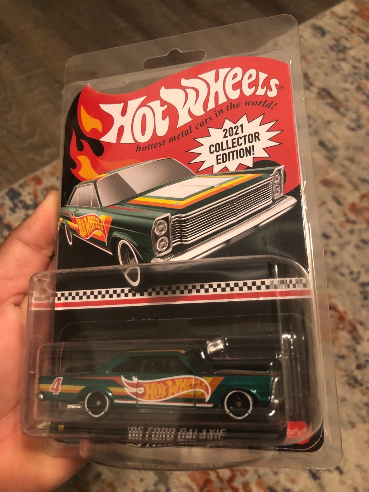 '65 Ford Galaxie 2021 in Metallic Aqua Green from 2021 Collector Edition Series