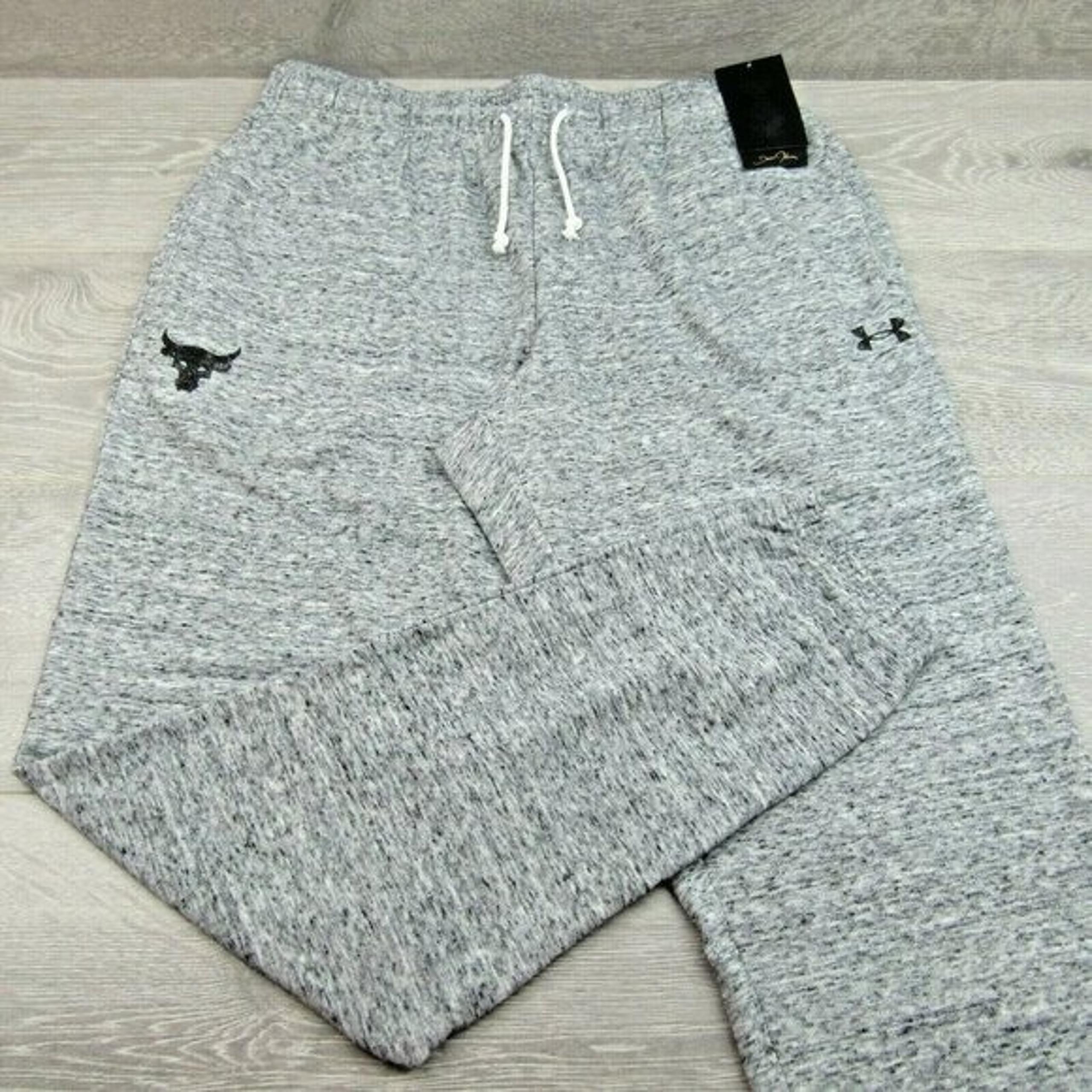 Under Armour UA Project Rock Terry Gym Pants Men's Size Large NEW