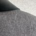 Vintage Jofeld Black Wool Blend Swing Coat de Ball Velvet Trim Collar Size M/L