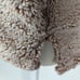 Anthropologie Elodie Peach Brown Sherpa 1/4 Zip Sherpa Jacket Small
