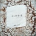 Anthropologie Elodie Peach Brown Sherpa 1/4 Zip Sherpa Jacket Small