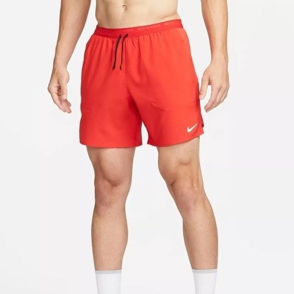 Nike Flex Stride 7 Running Shorts Red Refle 2-In-1 Lined Men's Large CJ5471-657
