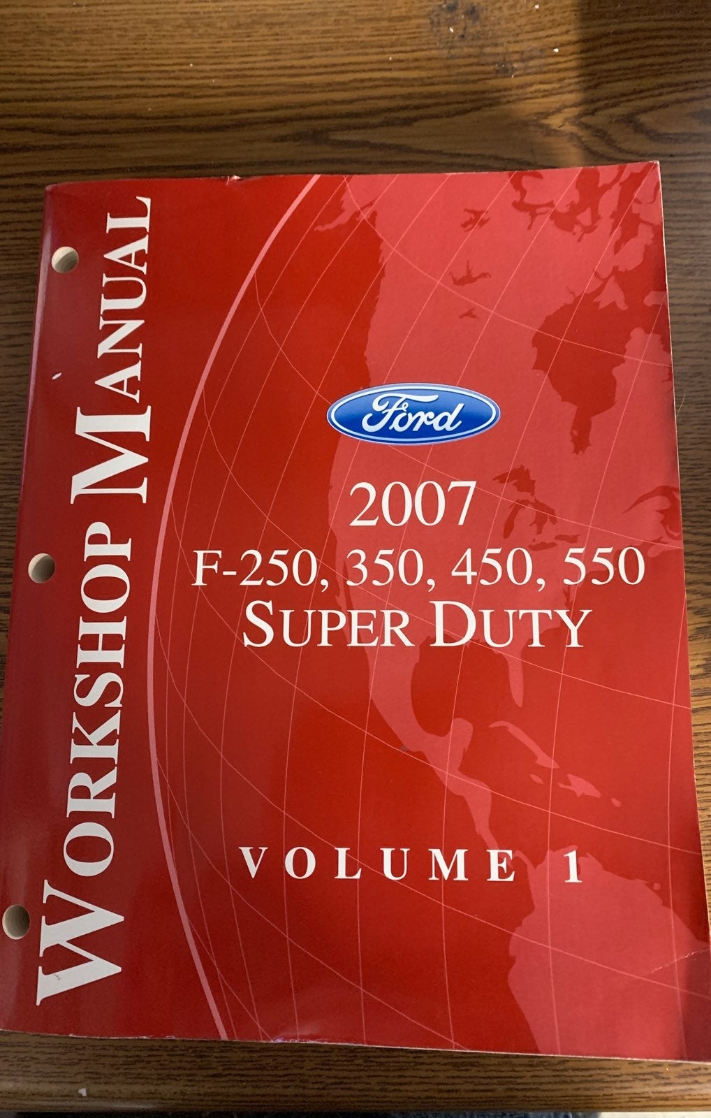 Ford workshop manuals 2007 f series