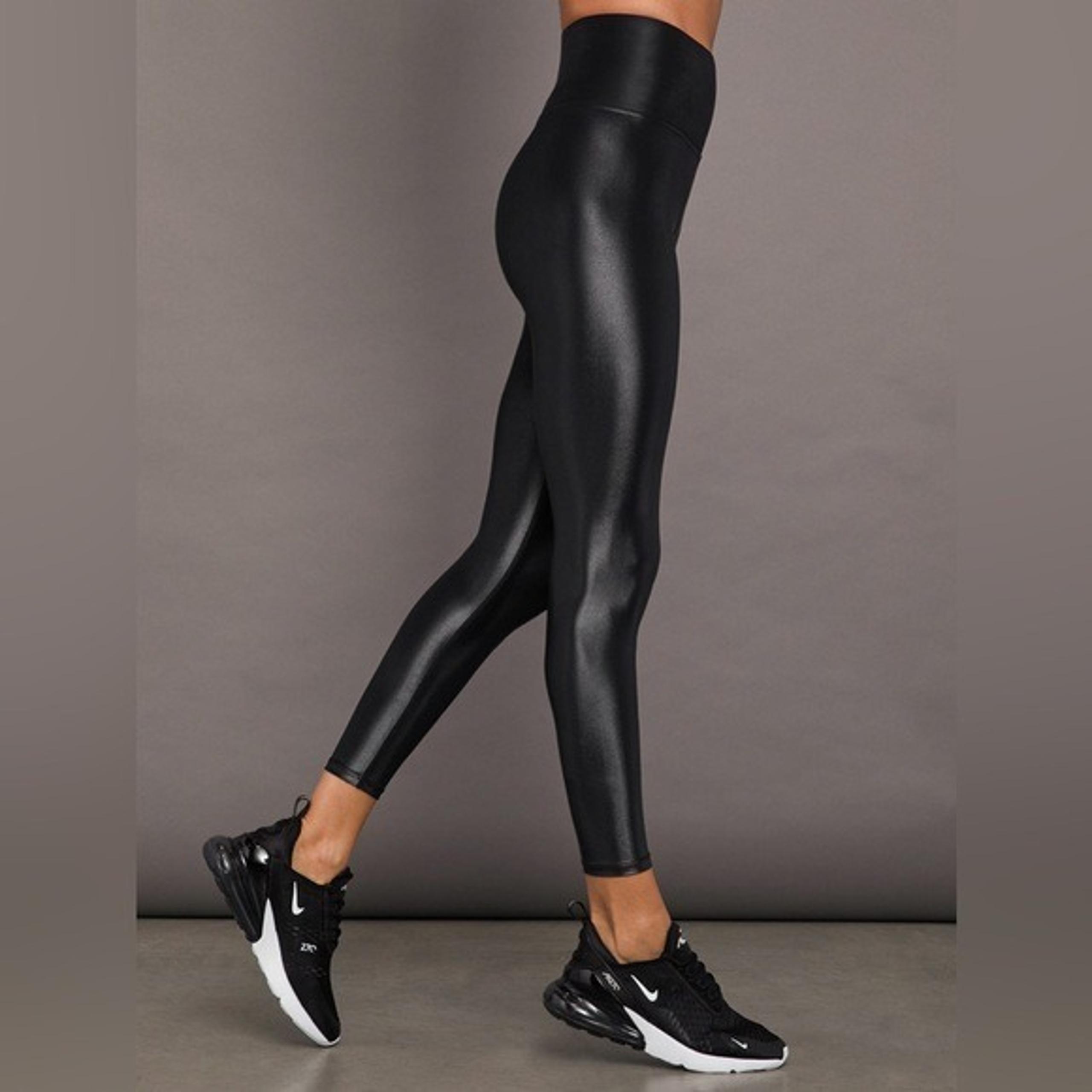 Carbon38 Women’s Takara Shine 7/8 Leggings Black Size M Athletic Activewear