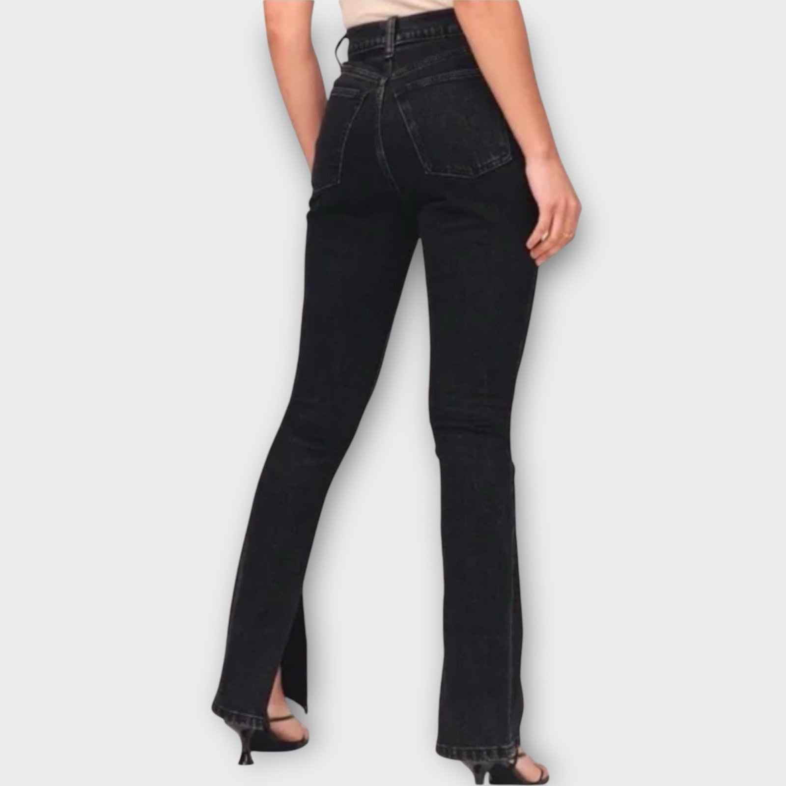 Abercrombie & Fitch Black The Skinny High Rise Curve Love Jeans 25 NWT Size 0