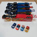 Vintage 1992 Nascar Racing Champions Tractor, Trailer & Race Car set of 4