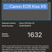 Excellent Condition, Shutter Count: 1632, Canon EOS Kiss X5 DSLR Camera