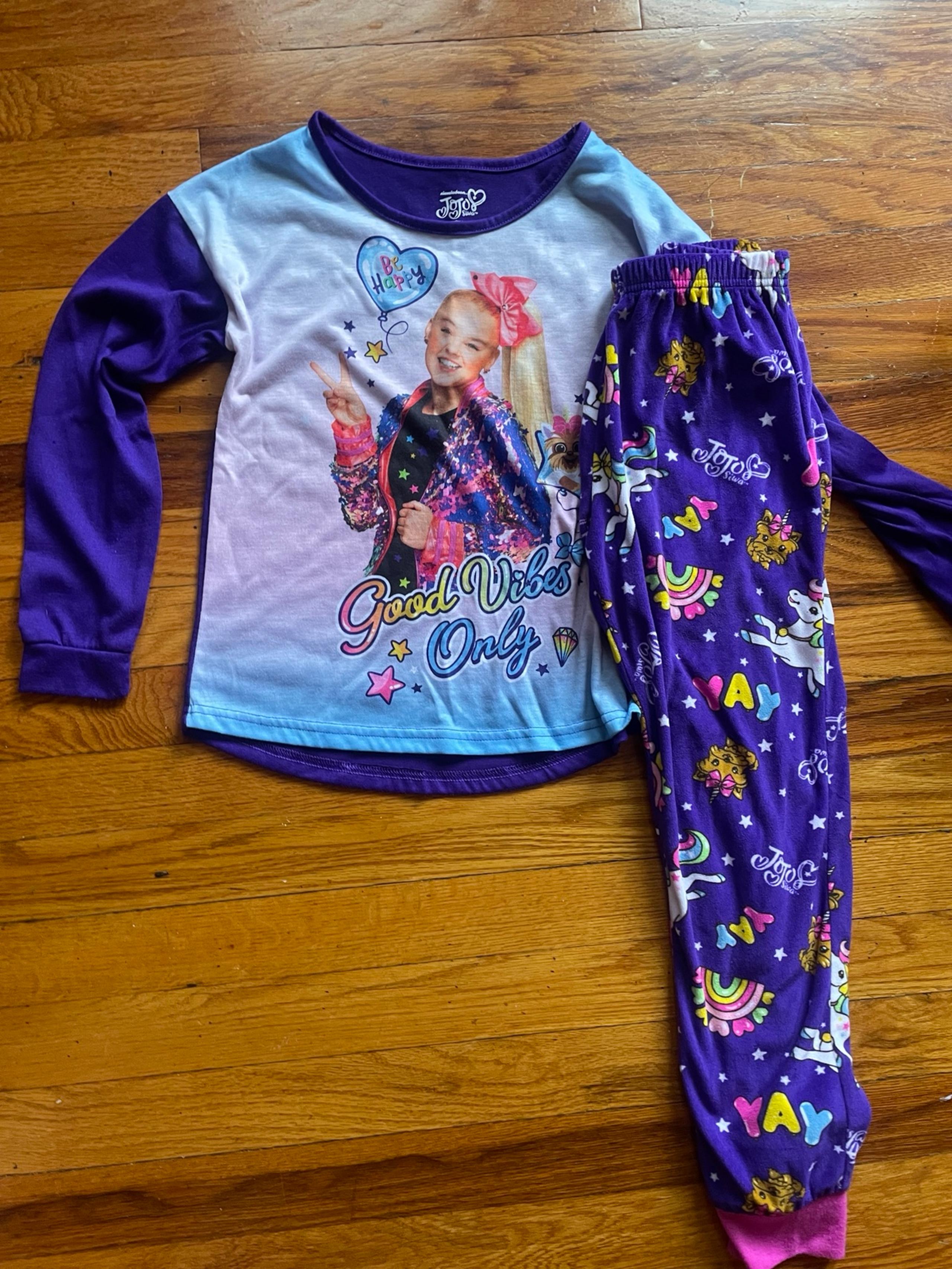 JoJo Siwa girls pajamas 7/8