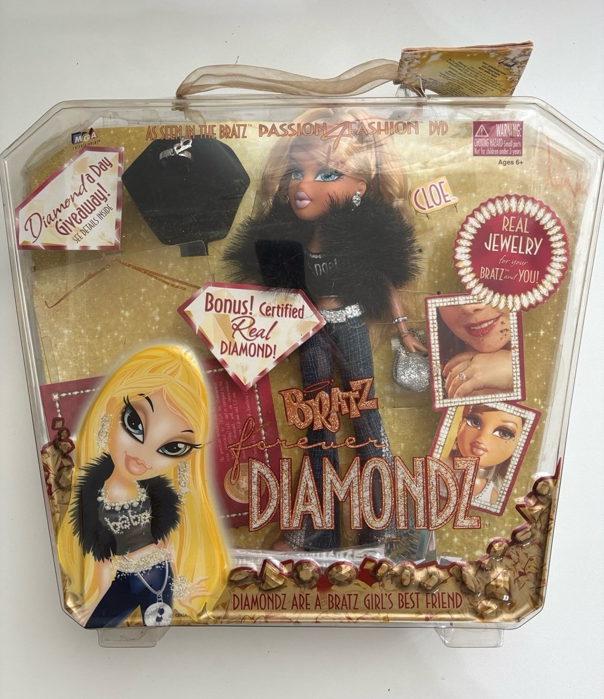 Bratz Forever Diamondz Cloe Doll NIB