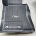 2015-2023 FORD MUSTANG BLACK 4PC ALL WEATHER FLOOR LINER TRAY WITH PONY LOGO
