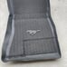 2015-2023 FORD MUSTANG BLACK 4PC ALL WEATHER FLOOR LINER TRAY WITH PONY LOGO