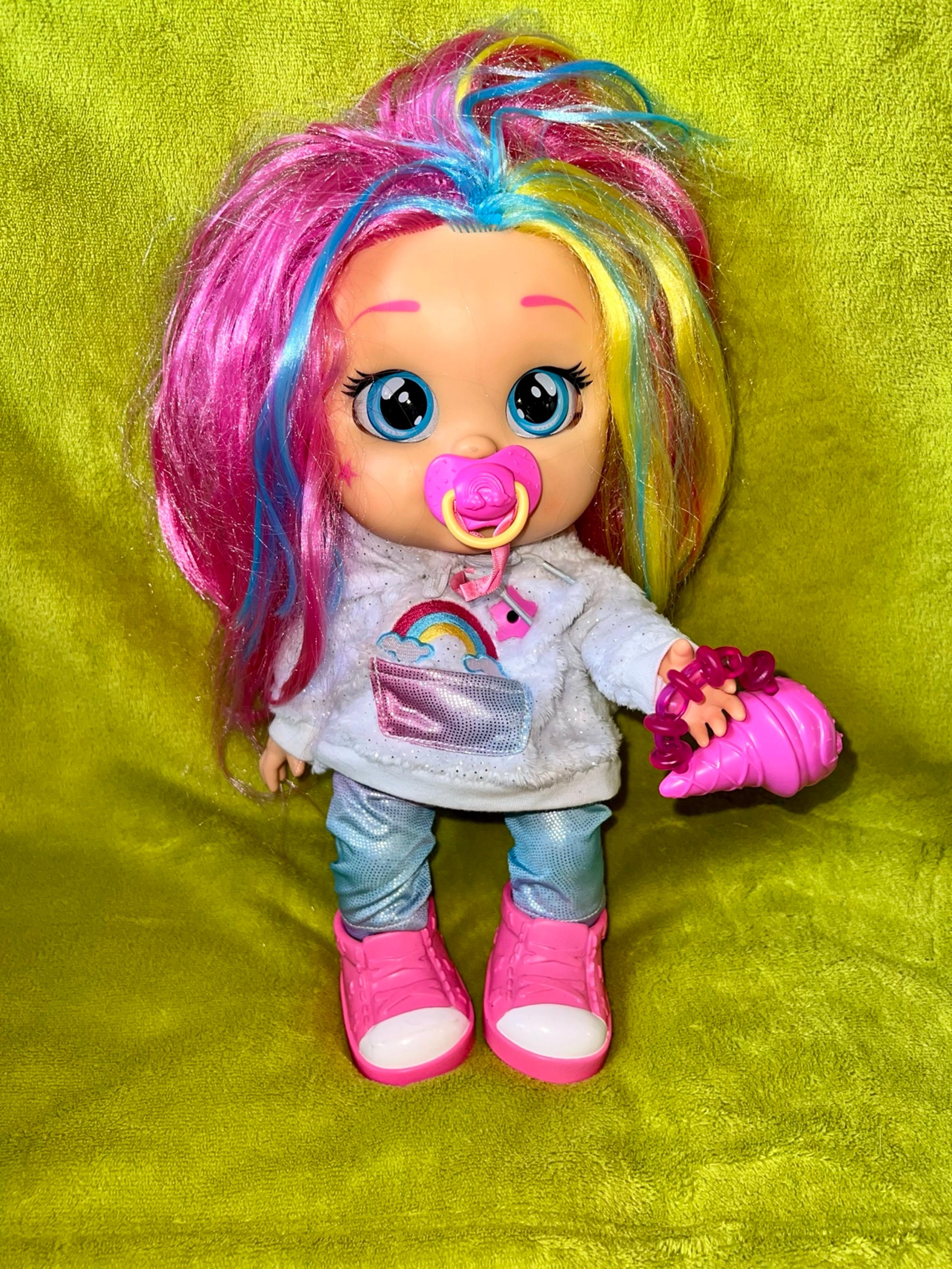 Cry Babies First Emotions Dreamy Interactive Baby Doll with 65+ Emotions Unicorn