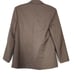 ZARA Double-Breasted Check Blazer, Brown/Black/Beige, Size XS