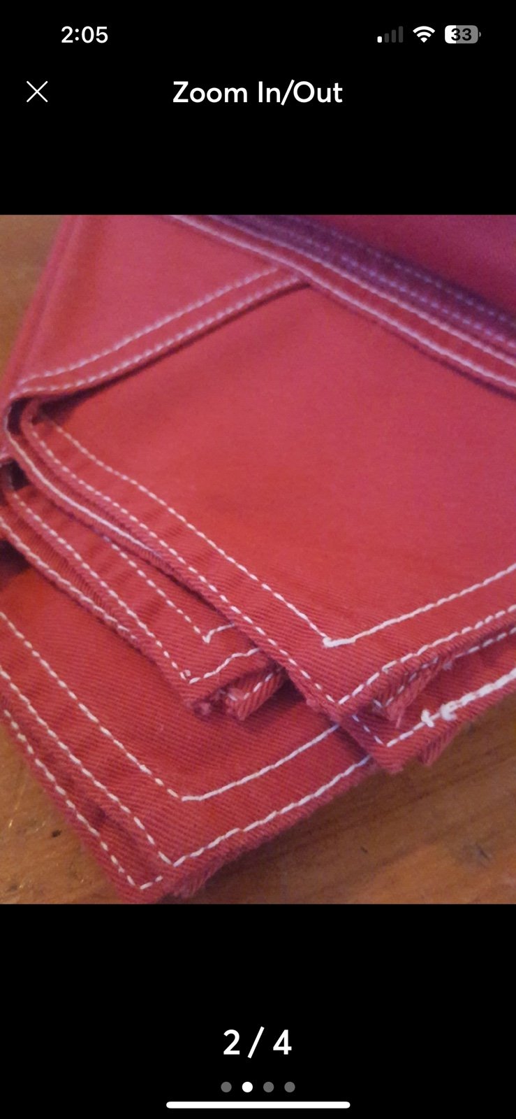 Ralph Lauren Western Style Napkin’s Vintage