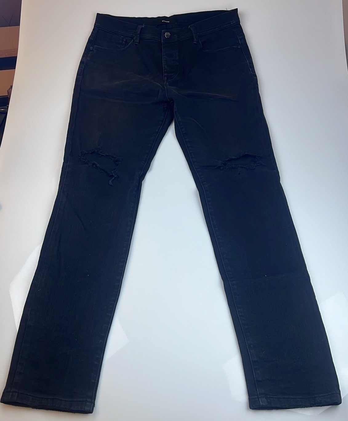 Stampd Black Ripped Jeans S10-7