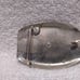 Nickel Plated Silver White Silver Horse Cowboy Riding Belt Buckle Great Vintage