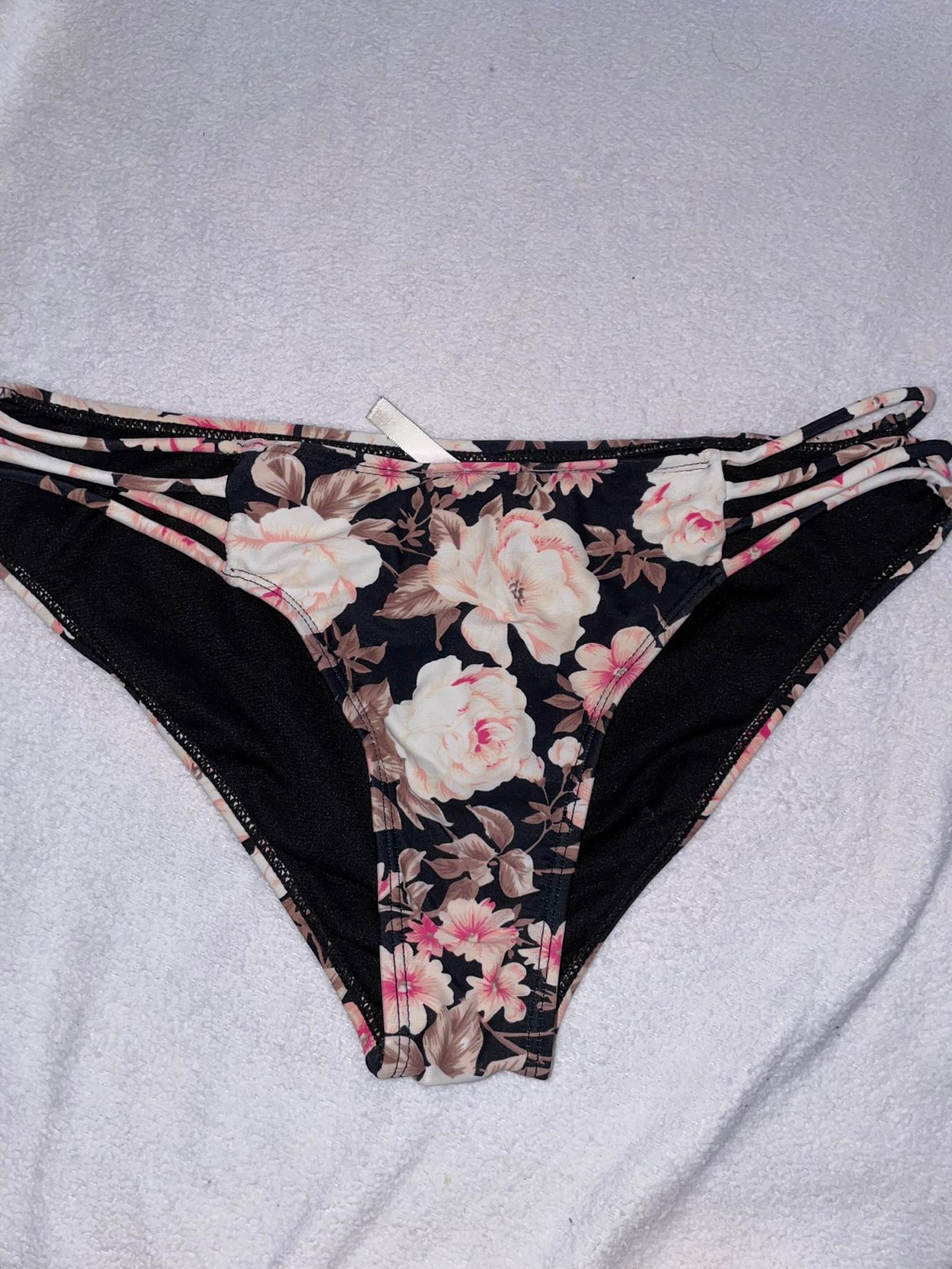 charlotte russe floral bikini bottoms