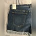 Lucky Brand Women's Mid Rise Ava Roll Up Short, Surf, 32