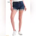 Lucky Brand Women's Mid Rise Ava Roll Up Short, Surf, 32