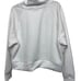 JUICY COUTURE Sport Women’s Jacquard White Quilted Crop Pullover ..Size :XL