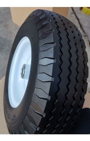 1New Sawtooth 4.10/3.50-6 Flat Free Tire