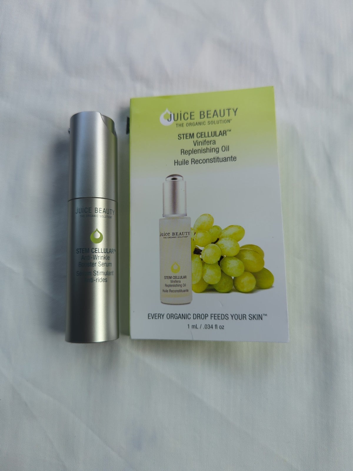 2 JUICE BEAUTY THE ORGANIC Solution STEM CELLULAR™ Anti-Wrinkle Booster Serum