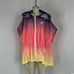 Nike Sunset Poncho Jacket Hooded Rain Slicker in Pink Pow/Midnight Navy/White