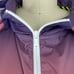 Nike Sunset Poncho Jacket Hooded Rain Slicker in Pink Pow/Midnight Navy/White