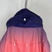 Nike Sunset Poncho Jacket Hooded Rain Slicker in Pink Pow/Midnight Navy/White