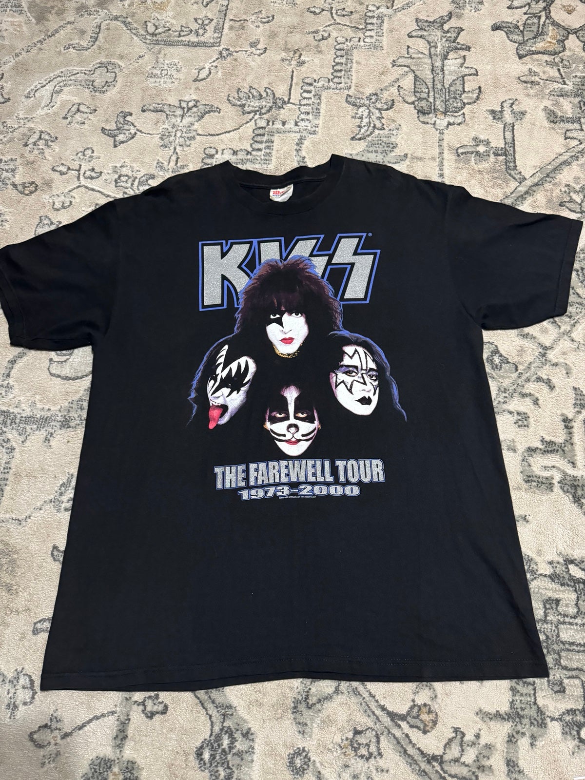 Vintage KISS The Farewell Tour 1973-2000 Shirt Size Xl