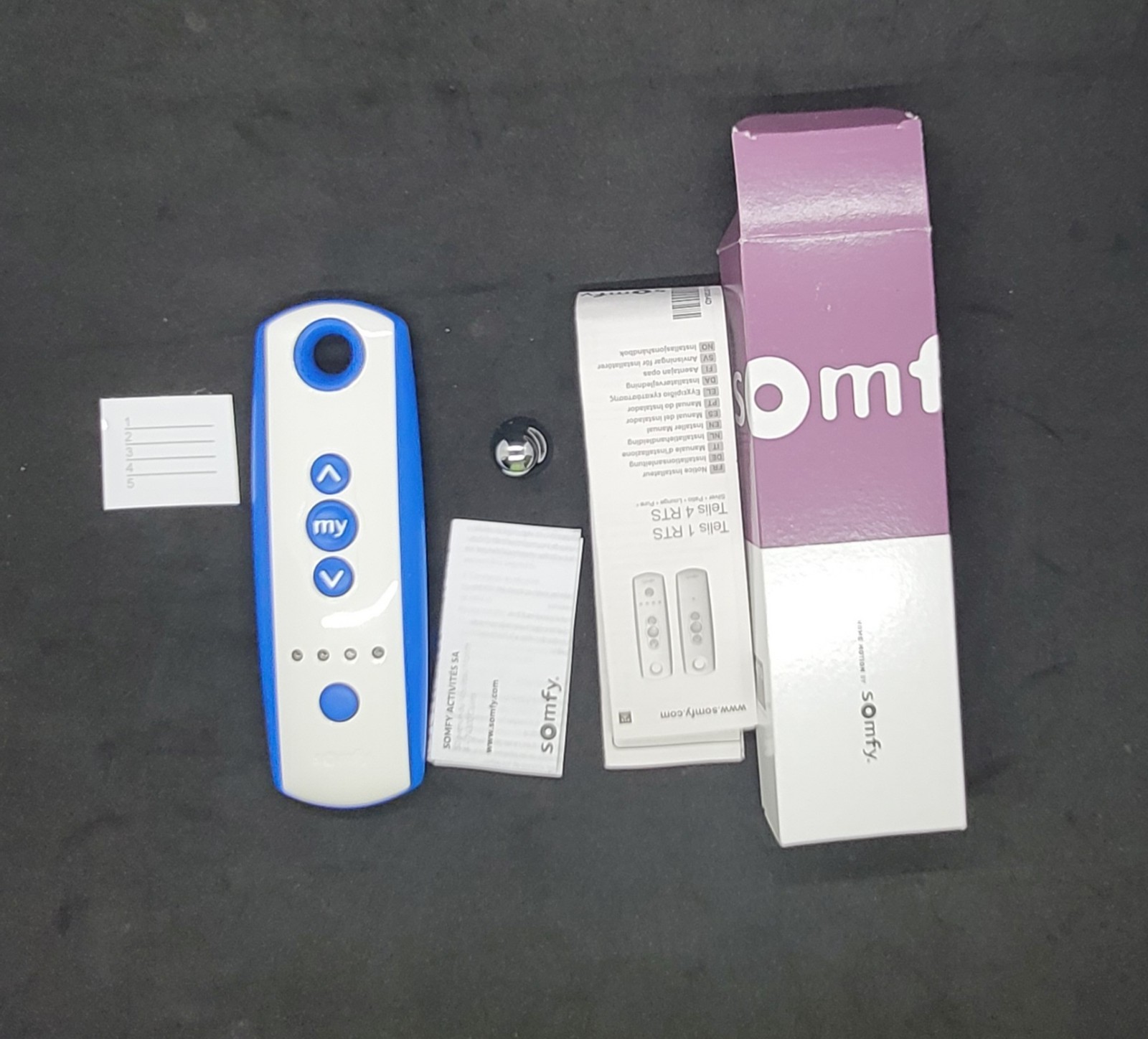 Somfy Telis 4 Soliris Patio RTS Outdoor Remote w/Sun Sensor Control # 1810645