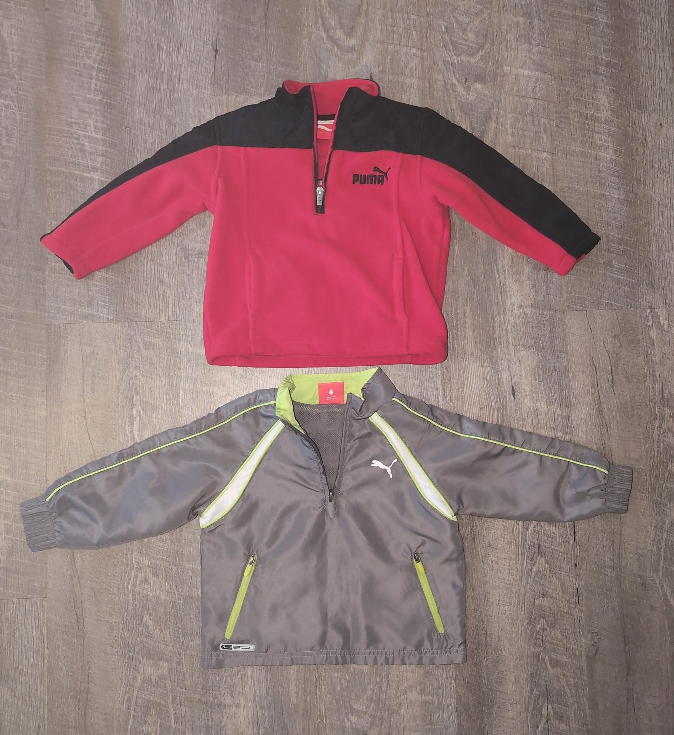 Boys 2T Puma pull over jackets- like new