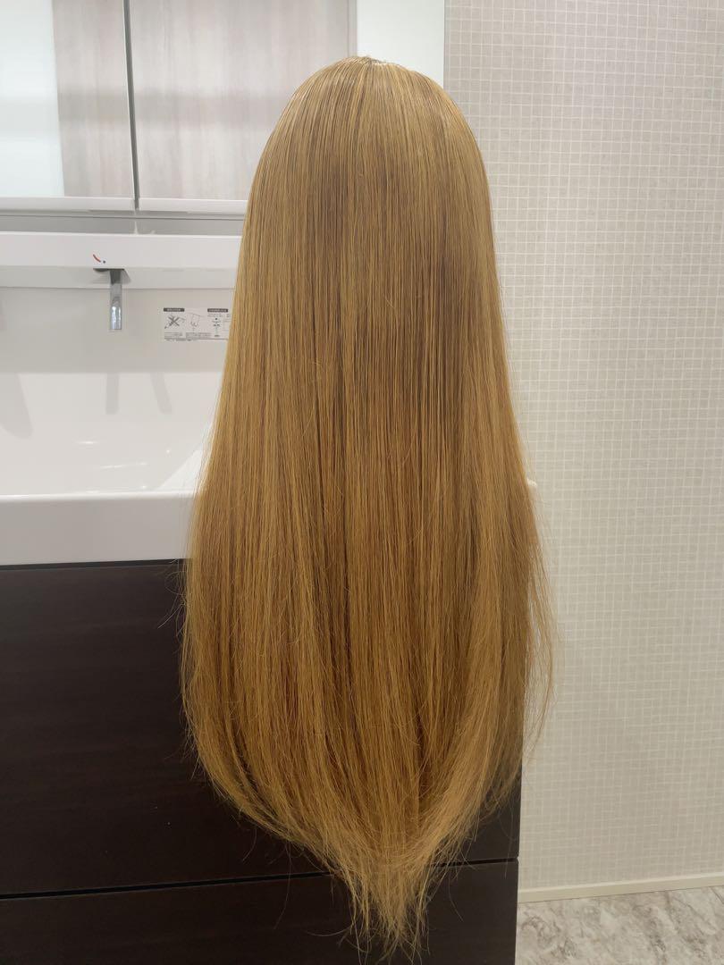 Blonde Straight Long Wig