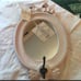 BRAND NEW SHABBY CHIC STYLE PINK WOOD OV
